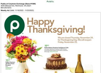 Publix Weekly Ad Nov 16 – Nov 23, 2022 (Thanksgiving Promotion Included)
