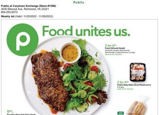 Publix Weekly Ad Nov 25 – Nov 29, 2022