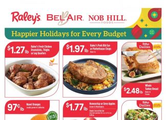 Raley’s Supermarkets Weekly Ad Nov 09 – Nov 15, 2022