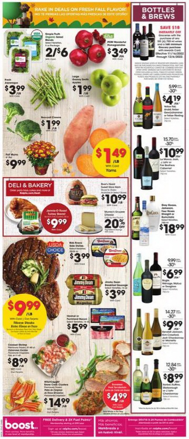 Ralphs thanksgiving deli