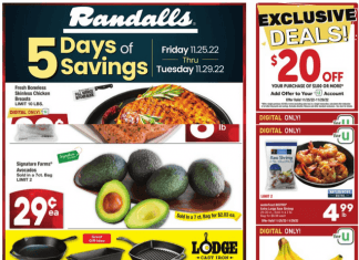 Randalls Weekly Flyer Nov 25 – Nov 29, 2022