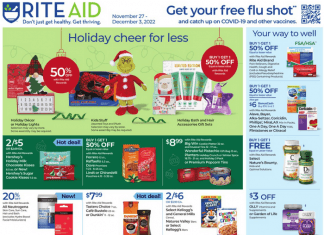 Rite Aid Weekly Ad Nov 27 – Dec 03, 2022