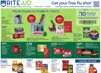 Rite Aid Weekly Ad Dec 04 – Dec 10, 2022