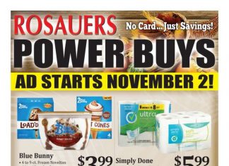 Rosauers Monthly Ad Nov 02 – Nov 29, 2022