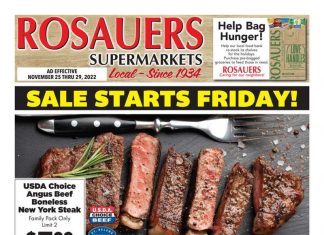 Rosauers Weekly Ad Nov 25 – Nov 29, 2022