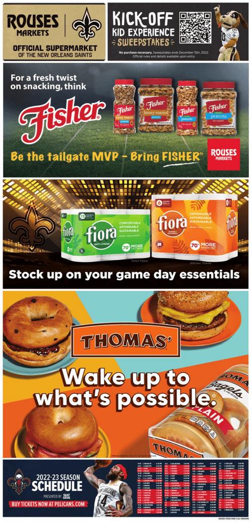 Rouses Weekly Ad Nov 30 Dec 07, 2022