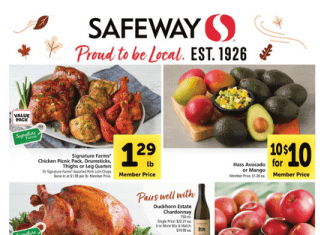 Safeway Weekly Ad Nov 02 – Nov 08, 2022