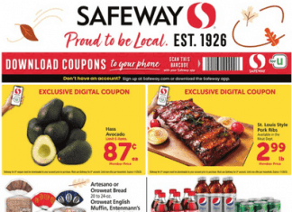Safeway Weekly Ad Nov 25 – Nov 29, 2022 (Black Friday Promotion Included)