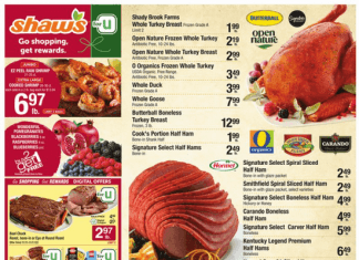 Shaw’s Weekly Ad Nov 11 – Nov 17, 2022
