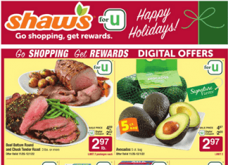 Shaw’s Weekly Ad Nov 25 – Dec 01, 2022