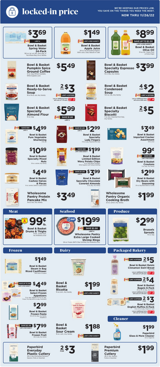 ShopRite Weekly Ad Nov 18 Nov 24, 2022 (Thanksgiving Promotion Included)