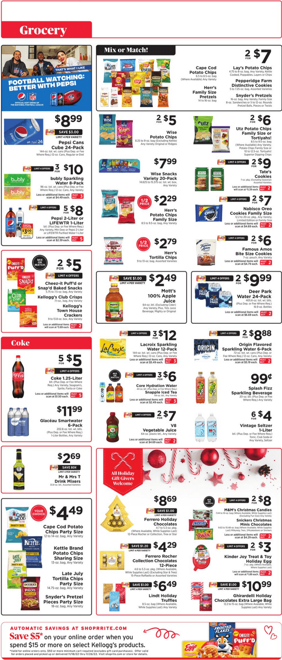 ShopRite Weekly Ad Nov 18 Nov 24, 2022 (Thanksgiving Promotion Included)