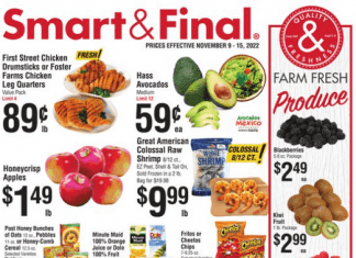 Smart & Final Weekly Ad Nov 09 – Nov 15, 2022