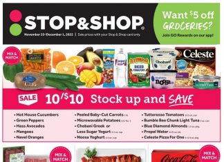 Stop & Shop Weekly Ad Nov 25 – Dec 01, 2022