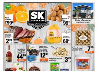 Super King Weekly Ad Nov 16 – Nov 22, 2022 (Thanksgiving Promotion Included)