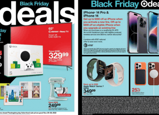 Target Weekly Ad Nov 20 – Nov 26, 2022 (Black Friday Promotion Included)