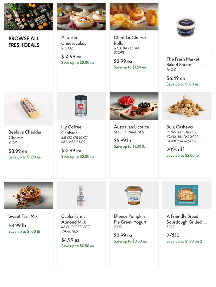 The Fresh Market Weekly Ad Nov 02 Nov 08, 2022