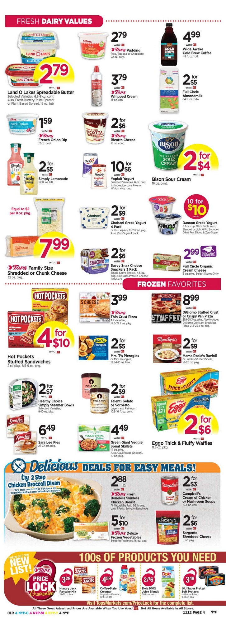 Tops Weekly Ad Nov 06 Nov 12, 2022