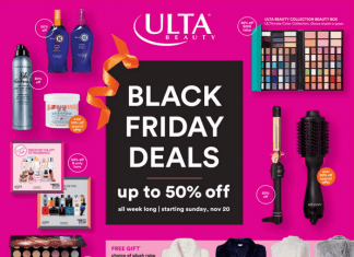 Ulta Beauty Black Friday Sale Nov 20 – Nov 26, 2022