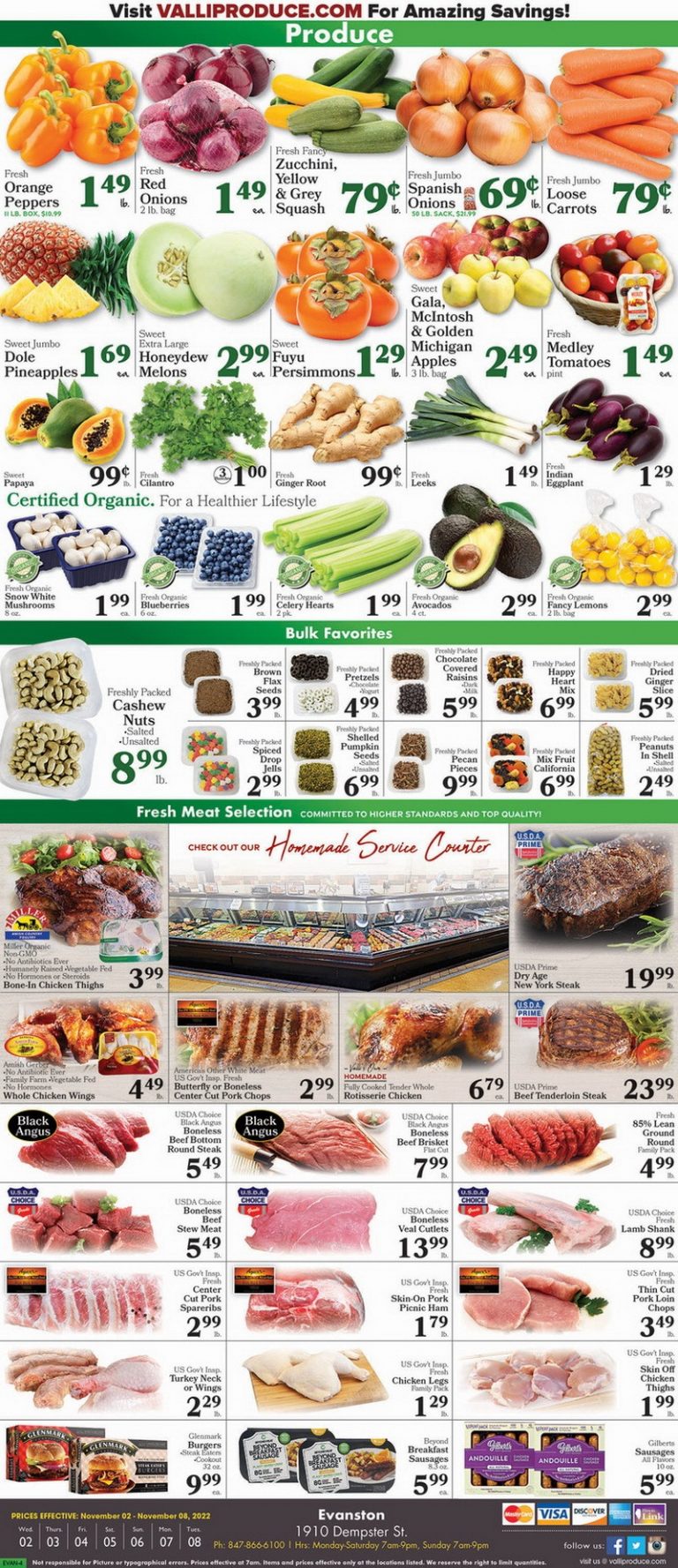 Valli Produce Weekly Ad Nov 02 Nov 08, 2022
