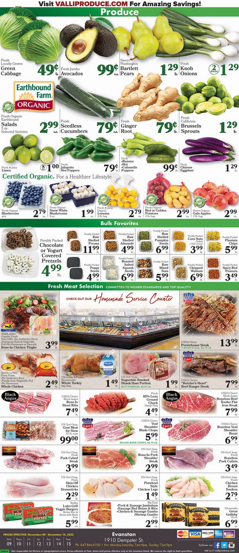 Valli Produce Weekly Ad Nov 09 Nov 15, 2022