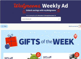 Walgreens Weekly Ad Nov 13 – Nov 19, 2022