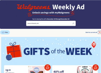 Walgreens Weekly Ad Nov 20 – Nov 26, 2022