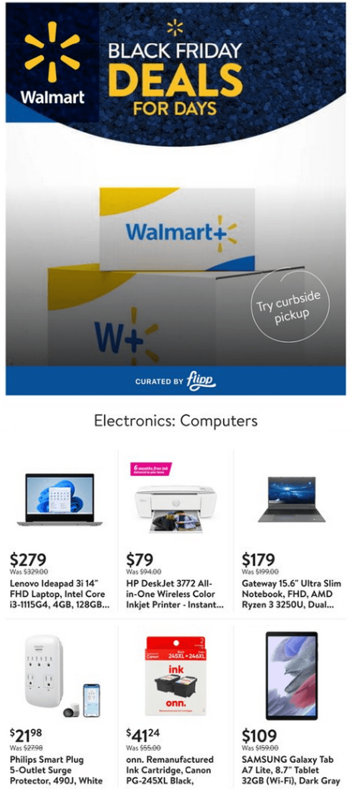 Walmart Black Friday Sale Nov 02 Nov 08, 2022