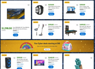 Walmart Cyber Promotion Ad Nov 27 – Nov 29, 2022