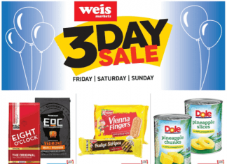 Weis Markets Three Day Ad Nov 11 – Nov 13, 2022