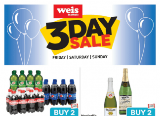 Weis Markets Three Day Ad Nov 18 – Nov 20, 2022