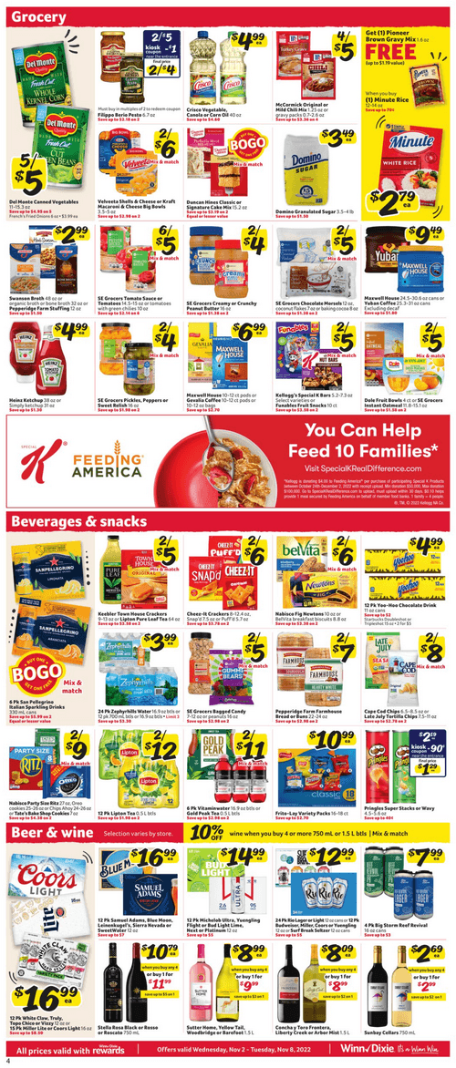 WinnDixie Weekly Ad Nov 02 Nov 08, 2022