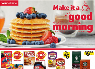 Winn-Dixie Breakfast Ad Nov 18 – Nov 29, 2022