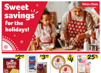 Winn-Dixie Holiday Ad Nov 30 – Dec 13, 2022