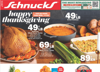 Schnucks Weekly Ad Nov 16 – Nov 23, 2022 (Thanksgiving Promotion Included)