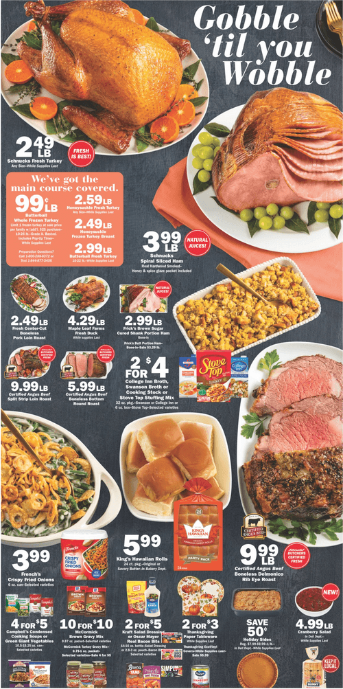 Saltys alki menu thanksgiving dinner
