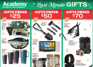 Academy Sports + Outdoors Outdoor Ad Dec 18 – Dec 24, 2022