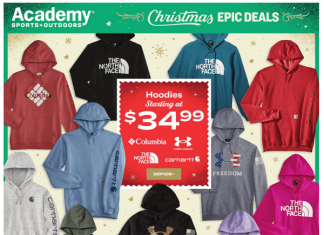 Academy Sports + Outdoors Outdoor Ad Dec 12 – Dec 18, 2022 (Christmas Sale Included)