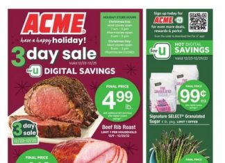 ACME Weekly Flyer Dec 23 – Dec 29, 2022
