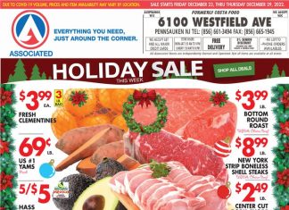 Associated Supermarkets Weekly Ad Dec 23 – Dec 29, 2022