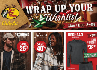 Bass Pro Shops Holiday Ad Dec 08 – Dec 24, 2022