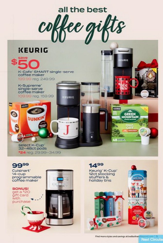 Bed Bath & Beyond Ad Dec 05 Dec 25, 2022