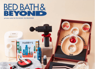 Bed Bath & Beyond Weekly Ad Dec 12 – Dec 25, 2022