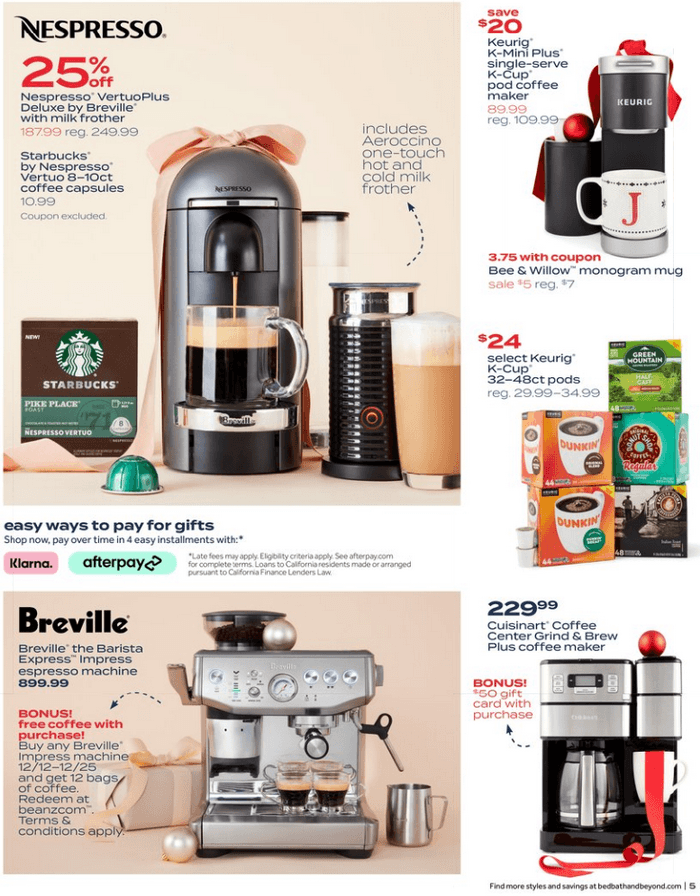 Bed Bath & Beyond Weekly Ad Dec 12 Dec 25, 2022