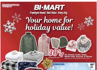 Bi-Mart Holiday Ad Dec 12 – Dec 27, 2022