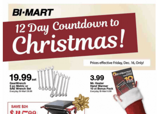 Bi-Mart 12-Day Count Down to Christmas Ad Dec 16, 2022