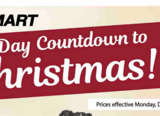 Bi Mart 12-Day Count Down to Christmas Ad Dec 19, 2022