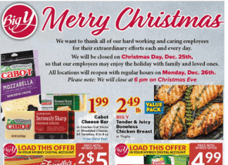 Big Y Weekly Ad Dec 15 – Dec 28, 2022 (Christmas Sale Included)