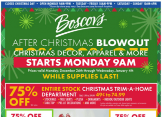 Boscov’s After Christmas Ad Dec 26 – Jan 04, 2023