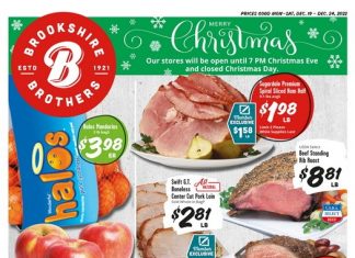 Brookshire Brothers Weekly Ad Dec 19 – Dec 24, 2022 (Christmas Sale Included)